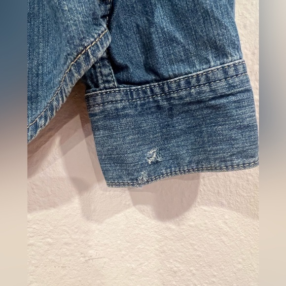 Chaos women Jean shirt with snap pearl buttons - Picture 3 of 9